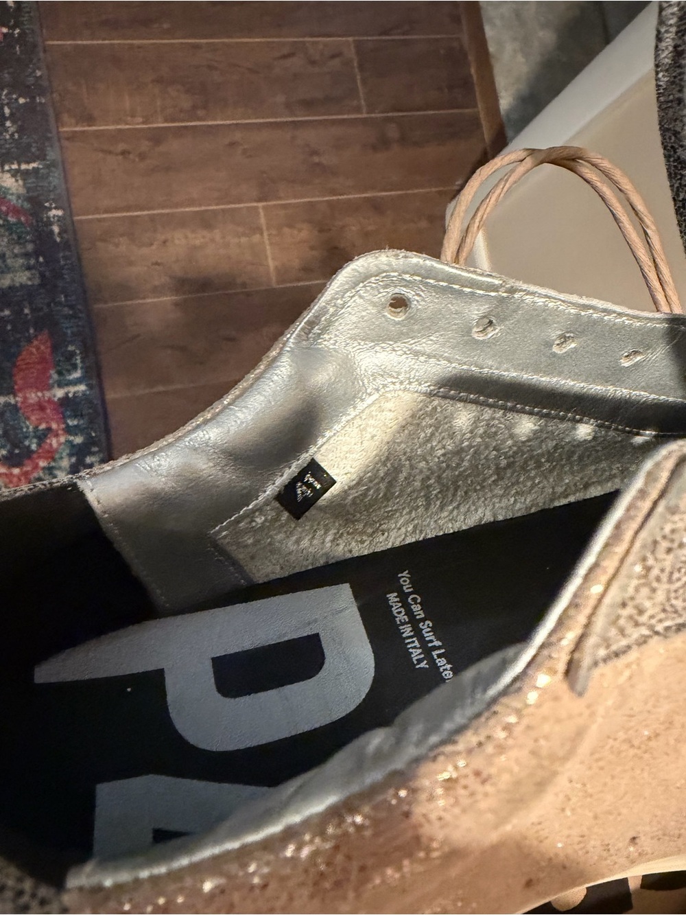 P448 Women’s Metallic Silver and Gold - Picture 7 of 8